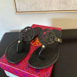 Tory Burch Miller Sandals Black